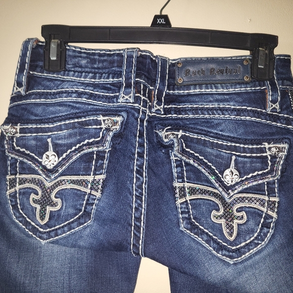 BUCKLE ROCK REVIVAL ELLIE Skinny Boot Jeans 24 - Picture 3 of 6